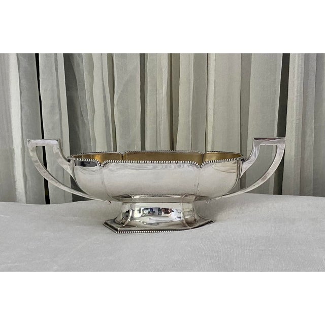 Late 19th Century Wilhem Binder 800 German Silver Centerpiece Bowl For Sale In Miami - Image 6 of 12