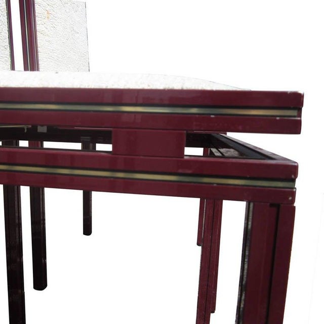 Vintage French Pierre Vandel Chairs - Set of 6 For Sale In Houston - Image 6 of 8