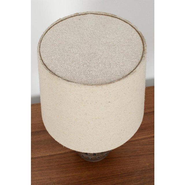 Danish Ceramic Table Lamp For Sale - Image 6 of 8