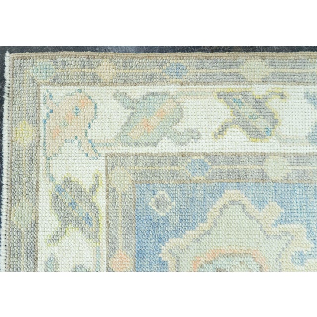 Turkish Oushak Rug 2'6" x 4'10" #19500 For Sale - Image 4 of 8