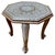 2000 - 2009 Octagonal Side Table in Indian Rosewood with Floral Inlay For Sale - Image 5 of 5