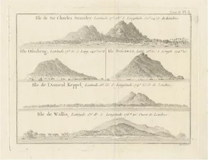 John Hawkesworth, Views of Sir Charles Saunders Island and Other Islands, 1774