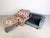 Sofa and Ottoman by Giorgio Soressi, 1990s, Set of 2 For Sale - Image 9 of 15