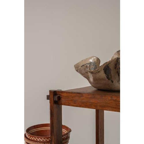 Brown Mid-Century Modern French Modular Wooden Shelving System, 1970s For Sale - Image 8 of 13