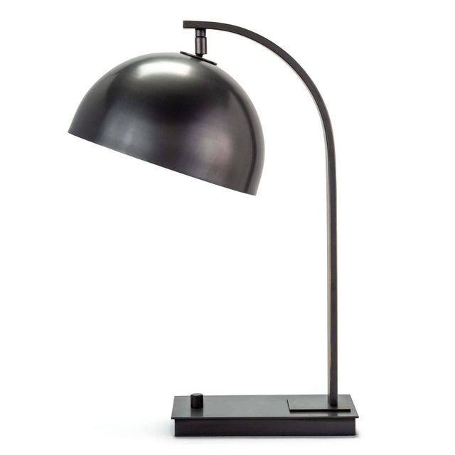 Regina Andrew Otto Steel Desk Lamp, Oil Rubbed Bronze For Sale - Image 9 of 9