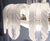 White Pulegoso Glass Fountain Chandelier from Barovier, 1930s For Sale - Image 17 of 18