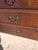 Brown Antique Oak Secretary Chest Front Facade For Sale - Image 8 of 10