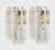 Vintage Murano Glass and Chromed Metal Wall Sconces, Italy, 1960s, Set of 2 For Sale - Image 6 of 11
