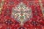 1960s 1960s Persian Hamadan Wool Rug With Medallion Motif in Red For Sale In New York - Image 6 of 7