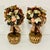 1980s Vintage Rustic Arts & Crafts Boho Chic Fall Mantel Centerpiece Topiaries - A Pair, Thanksgiving. For Sale - Image 12 of 16