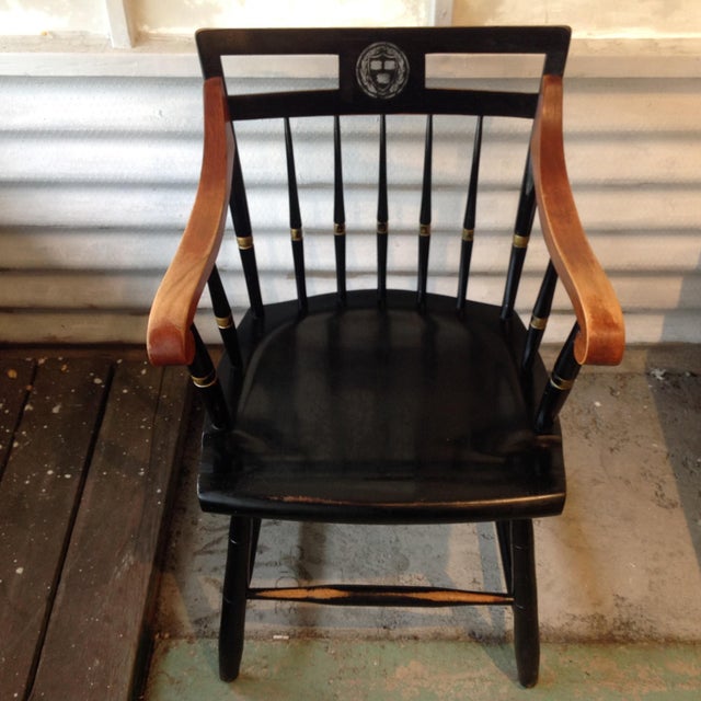Vintage Harvard University Windsor Chair by Nichols & Stone Chairish