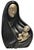 Rena Rosenthal, Madonna & Child, Art Deco Wood & Metal Sculpture, ca. 1920’s For Sale - Image 9 of 12