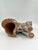 Tan Mid 20th Century Hollywood Regency Glazed Terracotta Italian Leopard or Cheetah Statue Figurine Sitting For Sale - Image 8 of 11