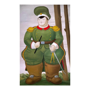 Fernando Botero 39 the Field Marshall 1983