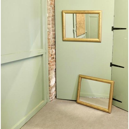 Large Gilt Mirrors with Wide Moulded Gilt Frame, 1970, Set of 2 For Sale - Image 3 of 8