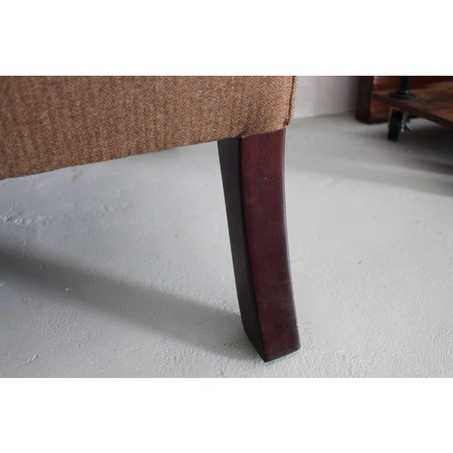 George Smith LTD Tan Wingback Chairs - Set of 2 For Sale In Miami - Image 6 of 8