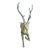 Vintage Sarreid Brass Deer Sculpture Figurine For Sale