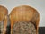 1970s Pair of Vintage French Country Bamboo Barrel Chairs ~ McGuire Style For Sale - Image 5 of 18