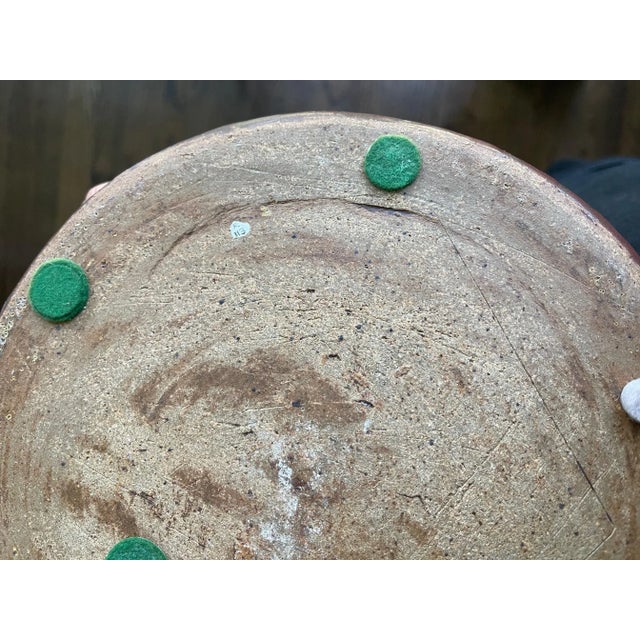 1970s Sculptural Ceramic Handled Vase by Robert Turner For Sale - Image 5 of 13