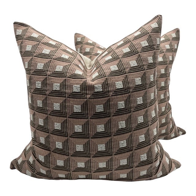 Zimmer+Rohde Quadra Pillows- A Pair For Sale