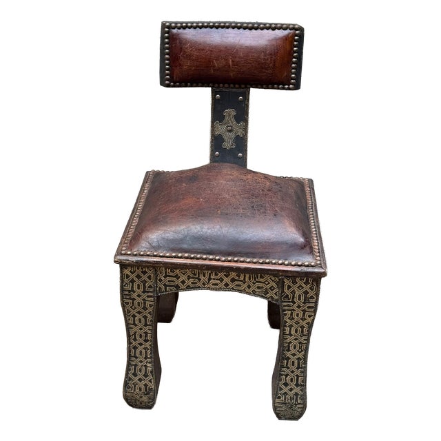 Metal Side Chair, 1930 For Sale