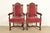 R. J. Horner Style Antique Renaissance Revival Carved Walnut Armchairs | Pair For Sale - Image 14 of 14