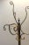 Metal Brass Iron Hat and Coat Rack attributed to Meazza, Italy, 1960s For Sale - Image 7 of 15