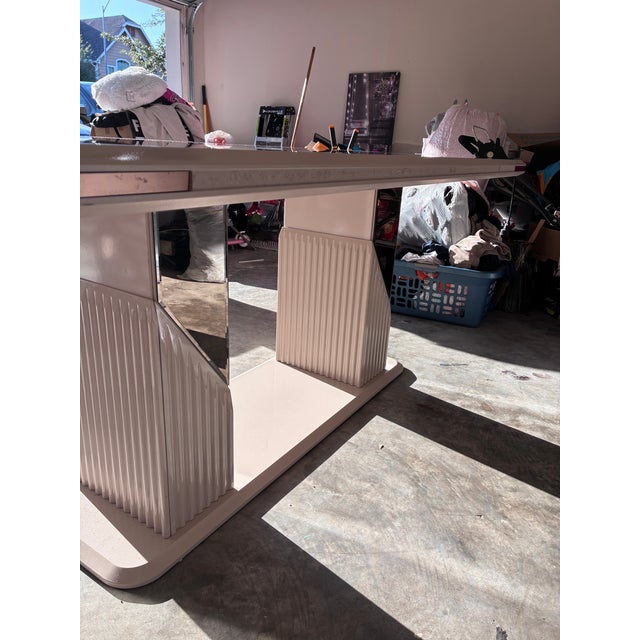 Mirrored Dining Table and Base For Sale - Image 9 of 9