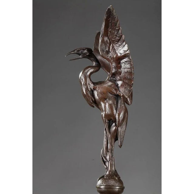 Large 19th Century Bronze Candelabra, Set of 2 For Sale - Image 16 of 18