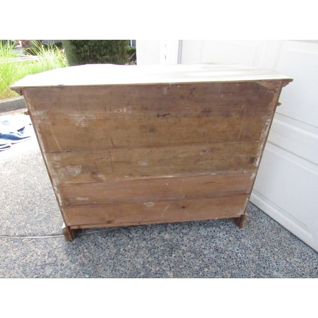 Antique Bleached Out and Weathered Italian Credenza For Sale - Image 17 of 18