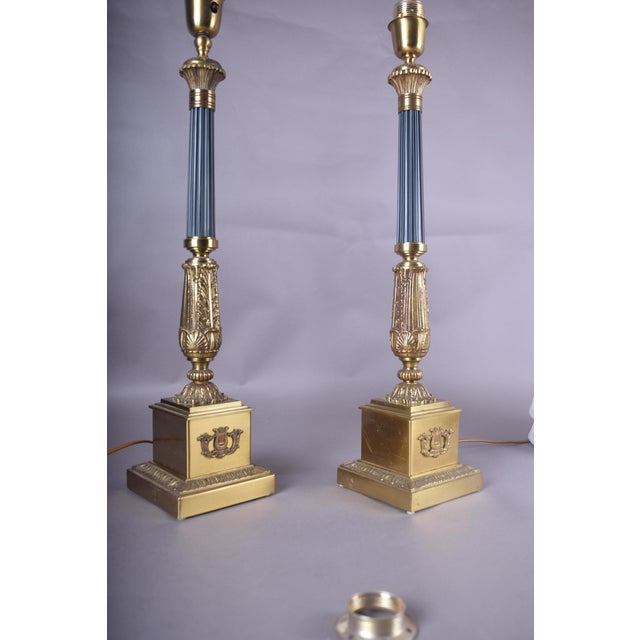 Vintage Table Lamps by Einar Bäckström for Maison Jaspers, 1950s, Set of 2 For Sale - Image 18 of 18