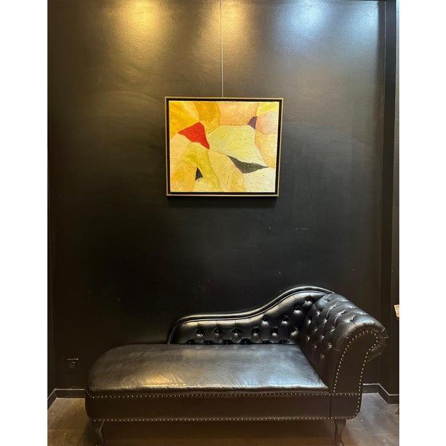 Franz Stirnimann, Abstract Composition No. 1, Oil on Canvas, 1990 For Sale - Image 13 of 14