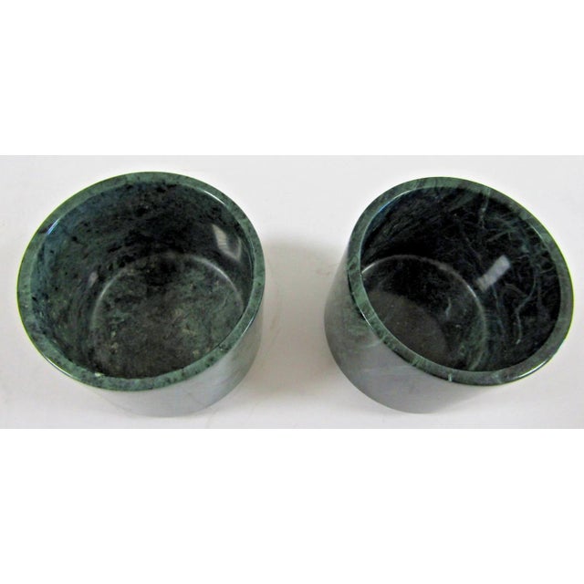 Metal Boxed Anastasio Home Tania Sarin Bespoke Espresso Set Stone Cups and Brass Tray - 3pcs For Sale - Image 7 of 13