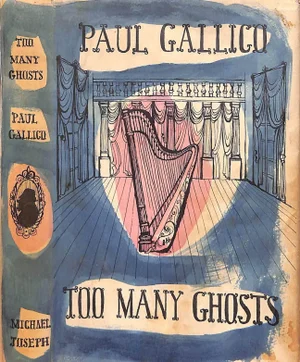 "Too Many Ghosts" Book 1961 Gallico, Paul