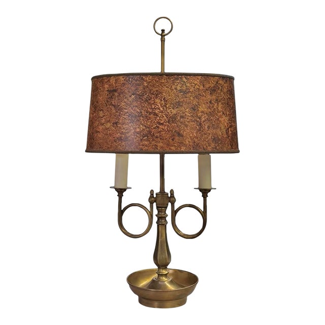 Mid-20th Century Bouillote Style Table Lamp by Frederick Cooper For Sale