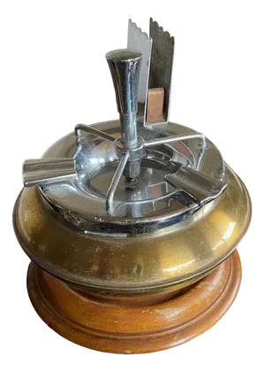 Roulette Ashtray and Match Holder, 1980s