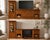 Vintage Custom-Built Oak Entertainment Console & Display Cabinet Real wood, custom-built entertainment set, very well...