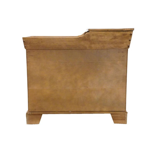 Ethan Allen Heirloom Nutmeg Maple Colonial Early American 40" Four Drawer Dry Sink Buffet 10-1605 For Sale - Image 15 of 16