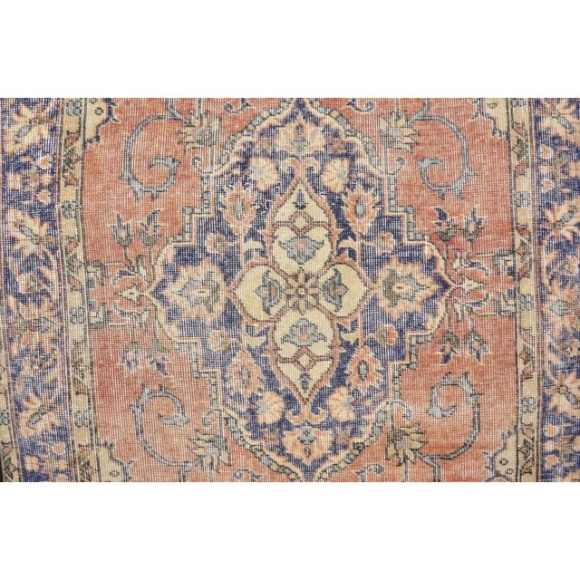 Handmade Oushak Rug For Sale - Image 3 of 11