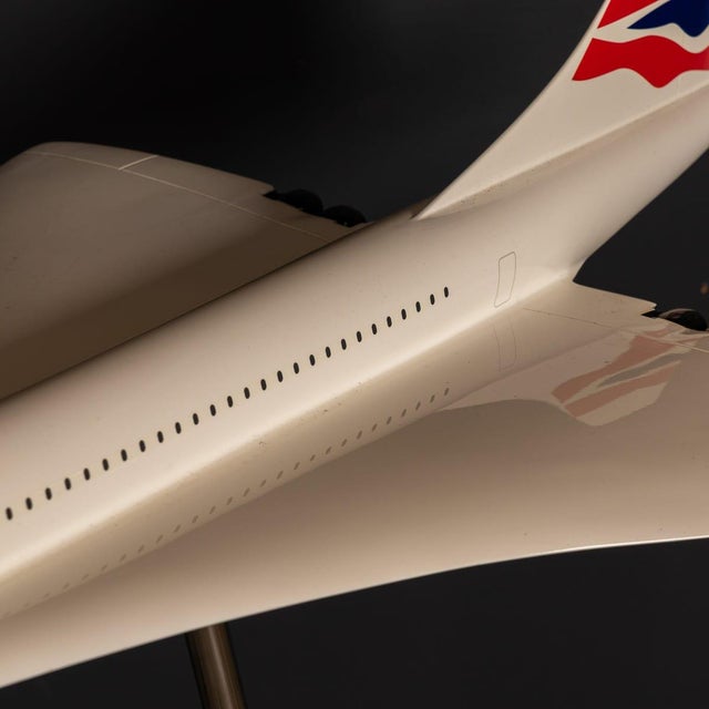 Large 20th Century British Airways Concorde Model from Space Models, England, 1999 For Sale - Image 14 of 18