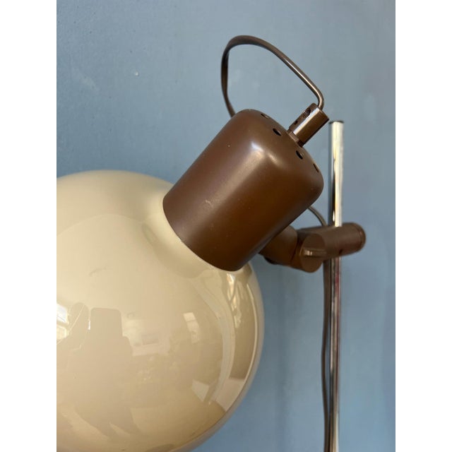 Beige Space Age Mushroom Floor Lamp from Herda For Sale - Image 8 of 13