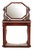 19th Century Genoese Console with Mirror in Mahogany, Italy For Sale