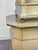 Vintage Hollywood Regency Obelisk Pyramid Etagere Cabinet Stand For Sale - Image 14 of 15