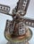 Vintage 925 Sterling Silver Judaica Besamim Windmill Spice Box - Mid-20th C. For Sale - Image 15 of 17