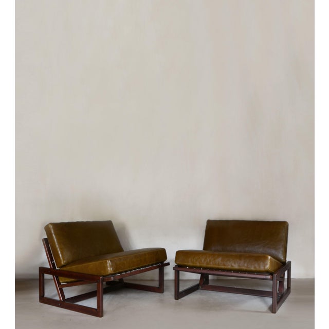 Carlotta Armchairs by Tobia & Afra Scarpa for Cassina, 1960s, Set of 2 For Sale - Image 10 of 11