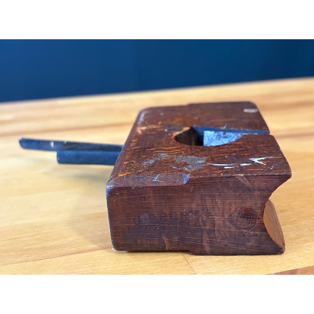 English Antique Wood Workers Moulding Plane G. Berry 193 Old Street London For Sale - Image 11 of 12
