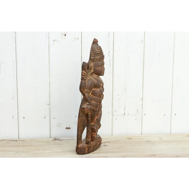 Mid 20th Century Indian Jaya Statue For Sale - Image 4 of 9