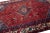 1960s Vintage Persian Shiraz Handmade Red Medallion Wool Rug For Sale In New York - Image 6 of 7