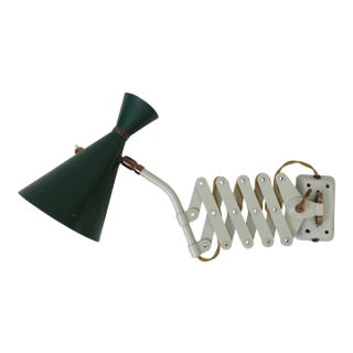 Scissor Lamp from HELO Leuchten, 1960s For Sale