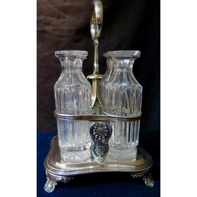 Vintage Antique English Silver Cruet (Castor) Set For Sale In New York - Image 6 of 12